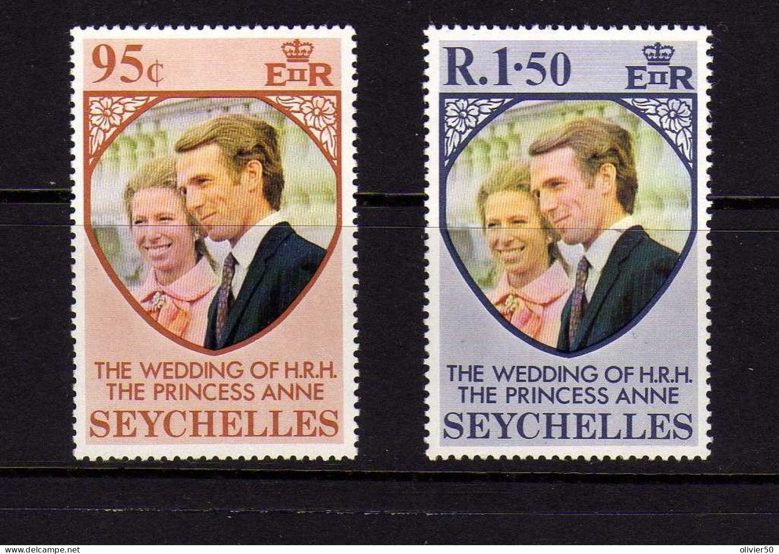 Seichelles - Mariage Royal - Neufs** - MNH - Seychellen (...-1976)