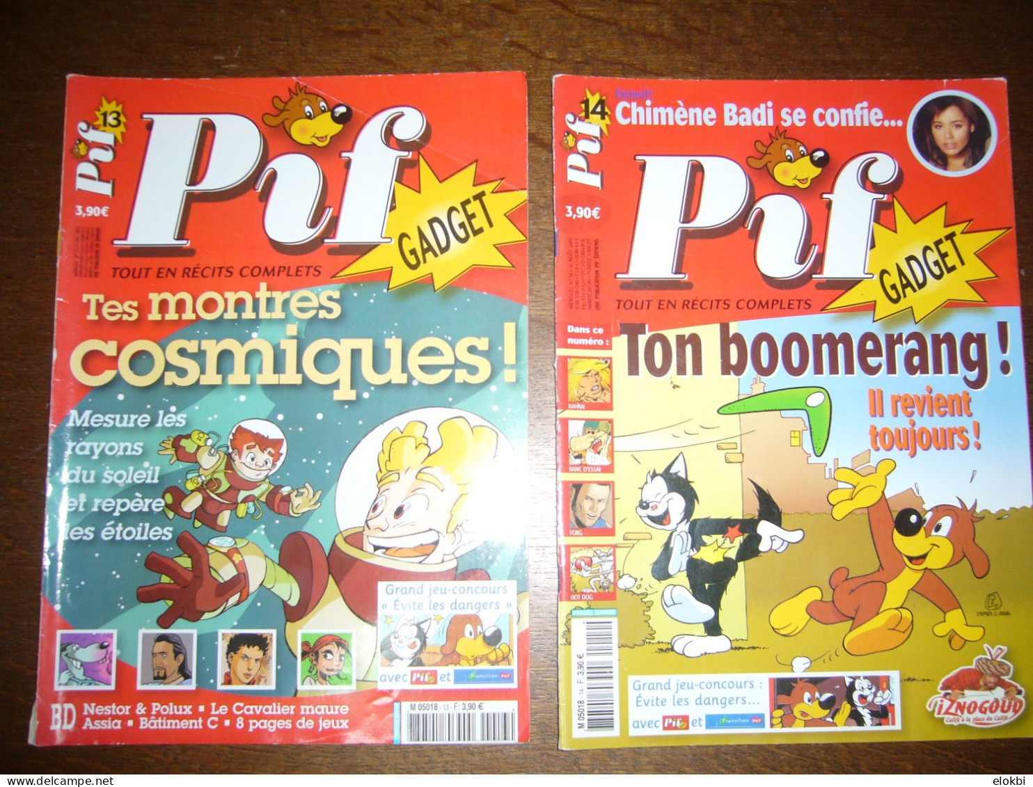 Lot Pif Gadget Nouvelle Série (2004 à 2009) - Numéros 1 à 53 + 2 hors série (Guide cadeaux - DVD Le film)