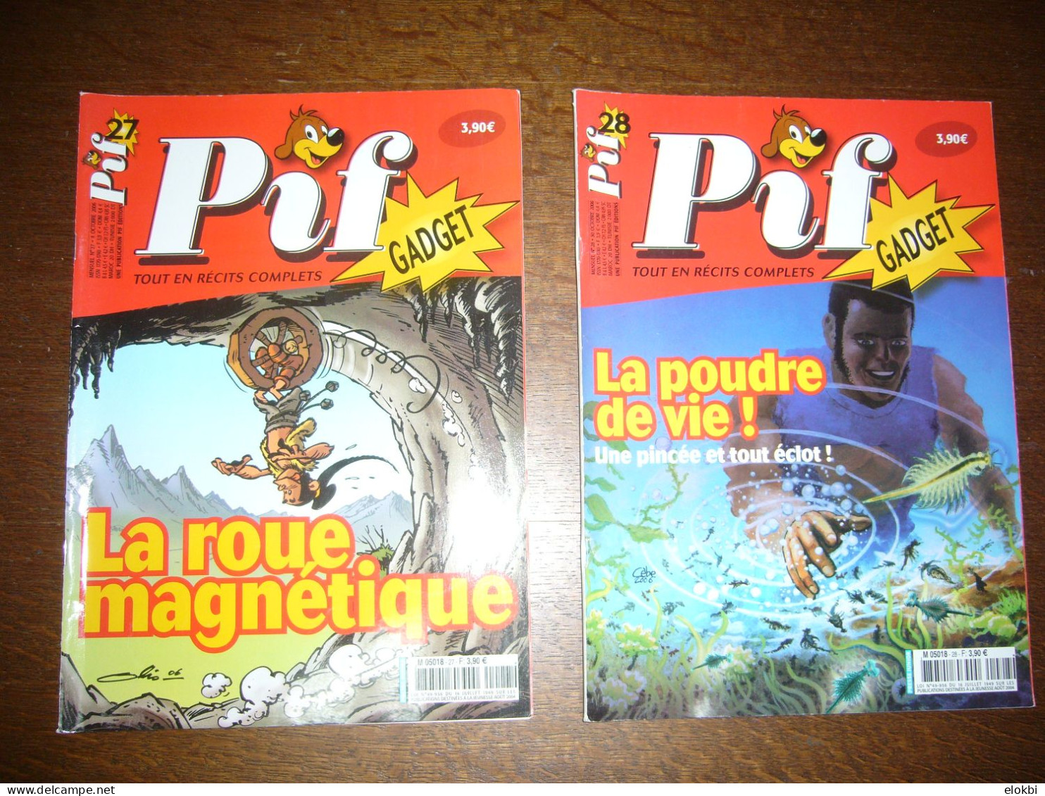 Lot Pif Gadget Nouvelle Série (2004 à 2009) - Numéros 1 à 53 + 2 hors série (Guide cadeaux - DVD Le film)