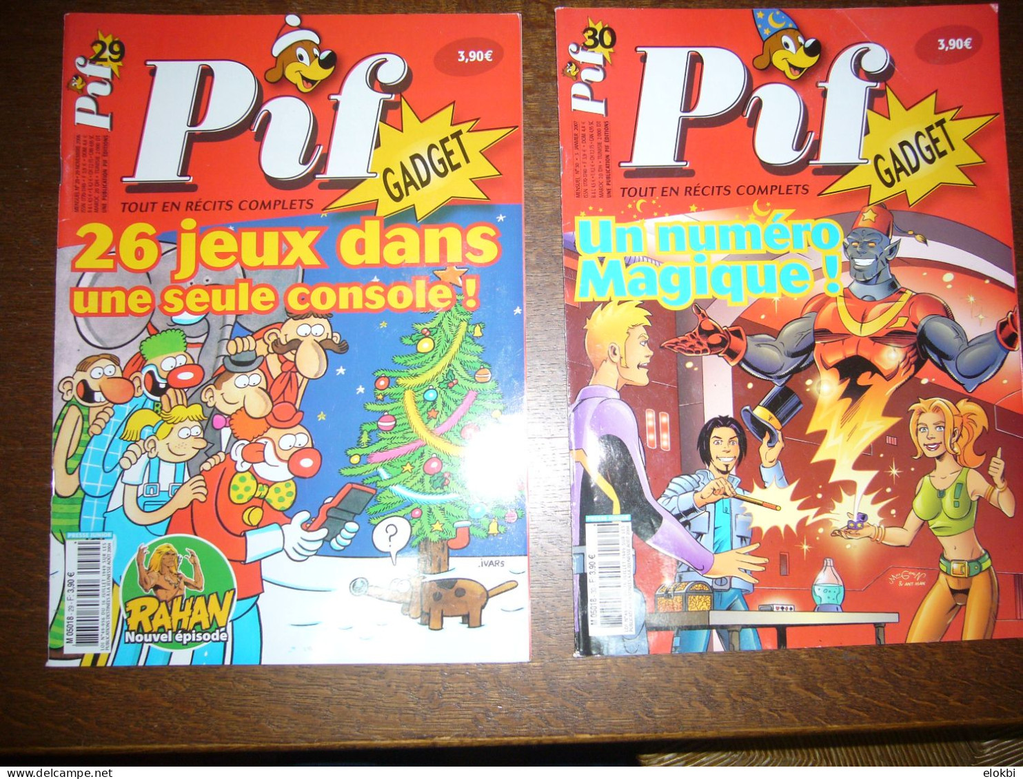 Lot Pif Gadget Nouvelle Série (2004 à 2009) - Numéros 1 à 53 + 2 hors série (Guide cadeaux - DVD Le film)