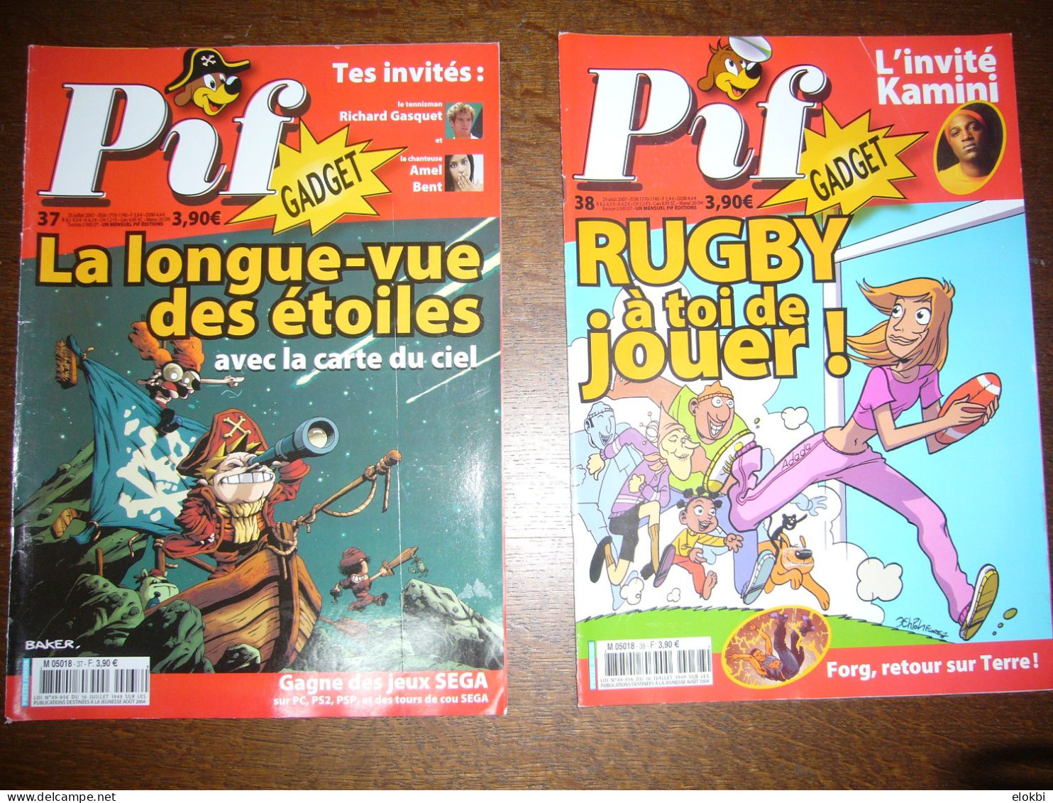 Lot Pif Gadget Nouvelle Série (2004 à 2009) - Numéros 1 à 53 + 2 hors série (Guide cadeaux - DVD Le film)