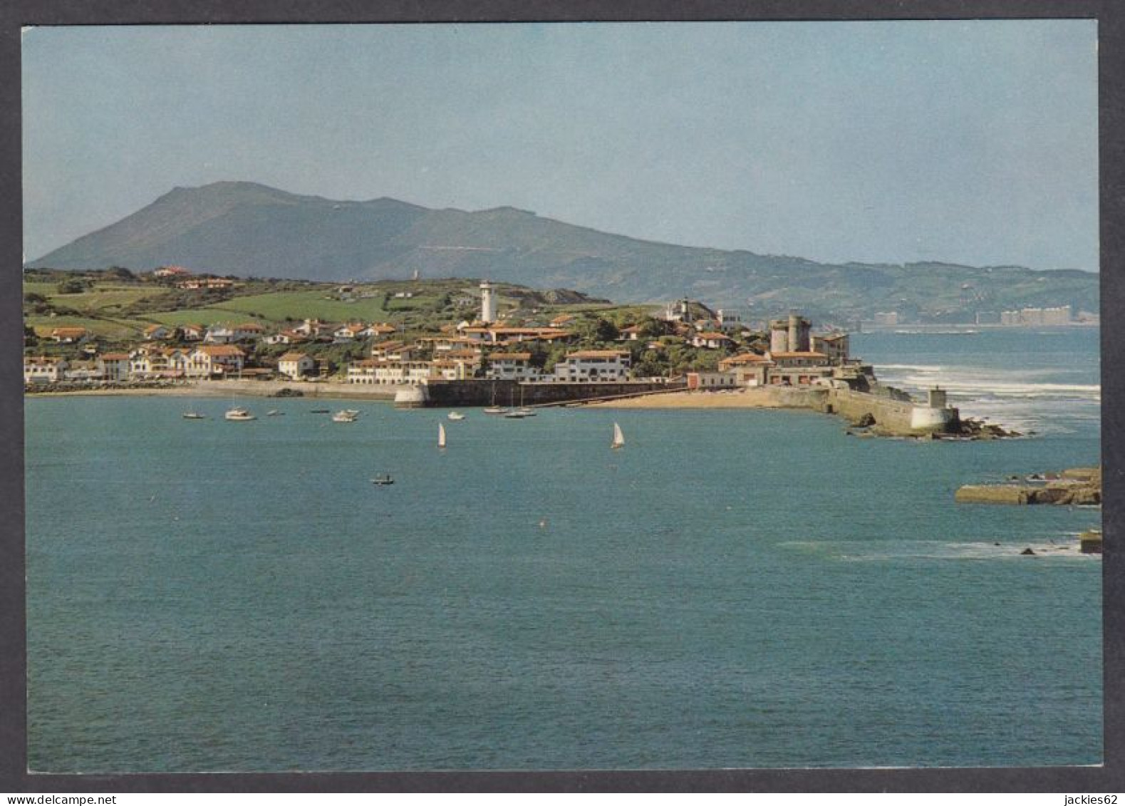 129459/ SOCOA, Vue D'ensemble Sur La Station, L'entrée Du Port Et Le Fort - Ciboure