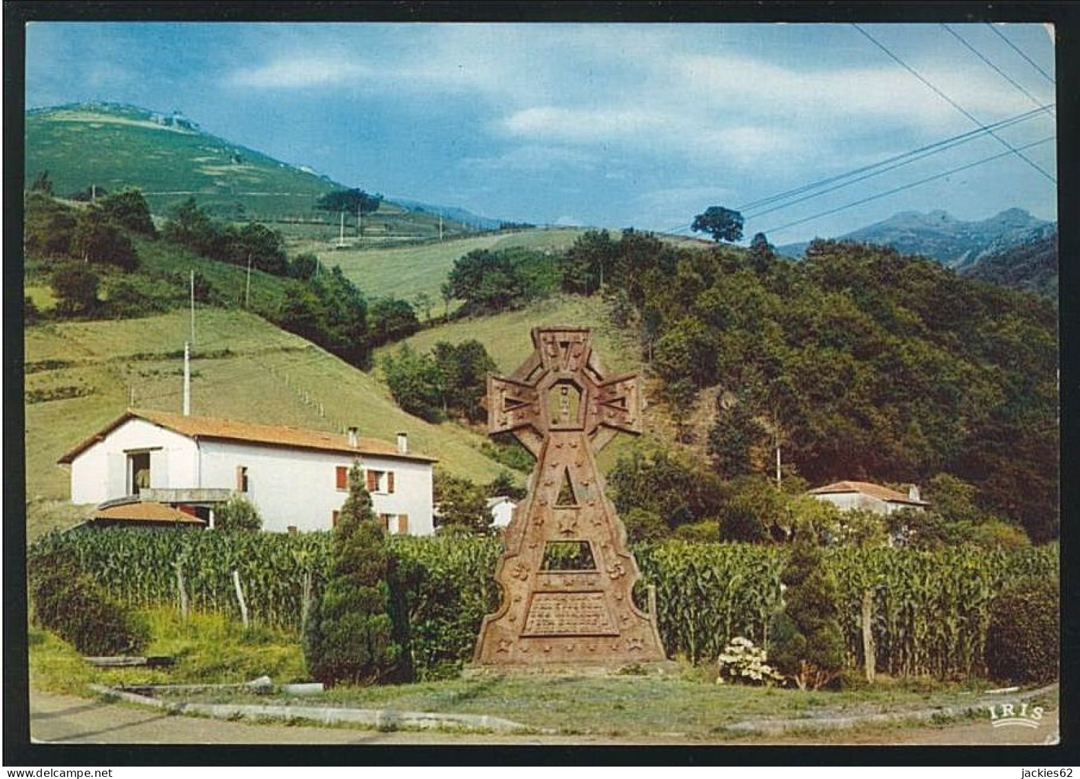 101832/ BIDARRAY, Croix Basque  - Bidarray