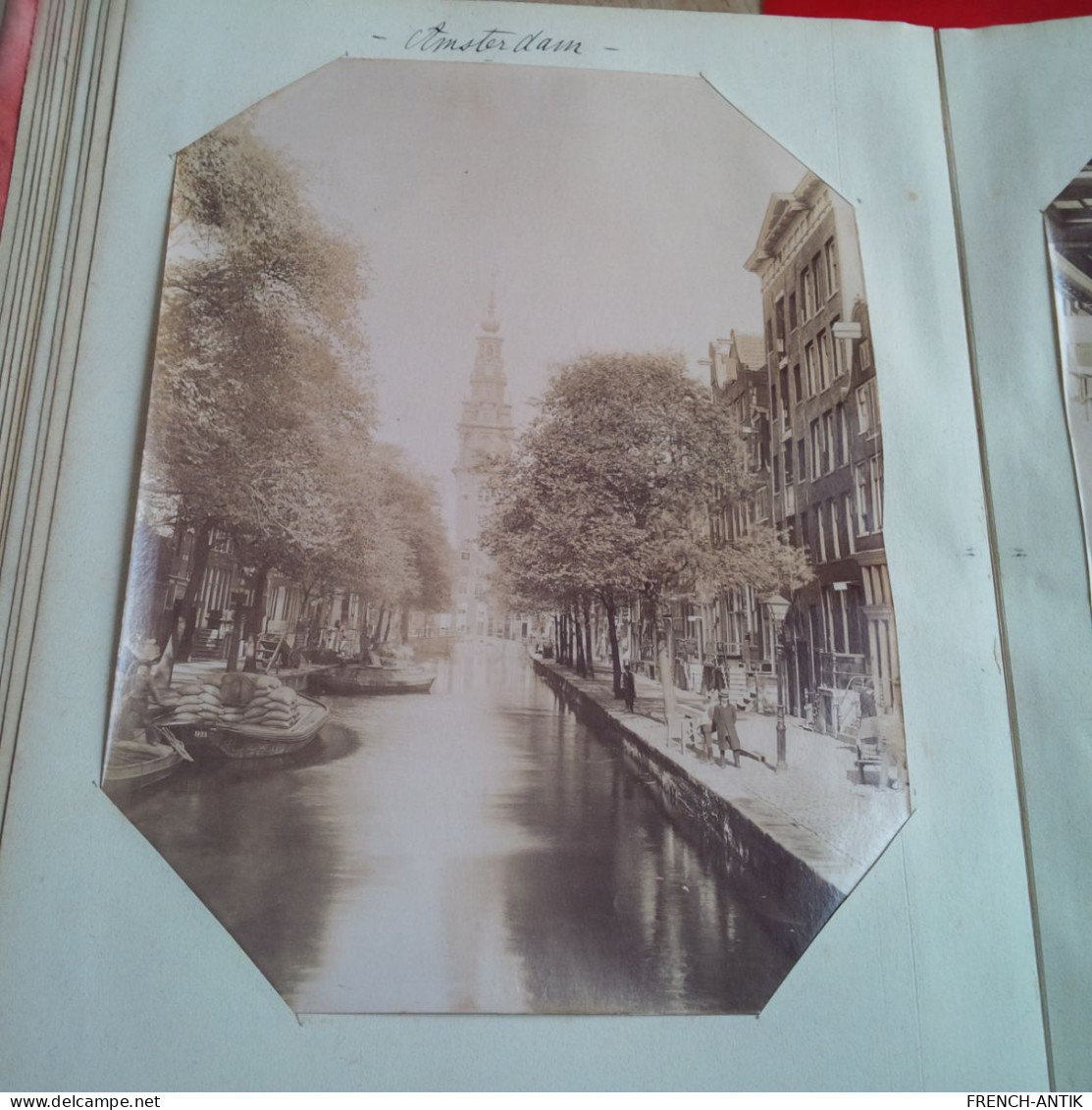 ALBUM 60 PHOTO PAYS BAS PERIODE 1890 DONT HARLEM AMSTERDAM QUARTIER DES JUIFS LA HAYE ET TABLEAU REMBRANDT