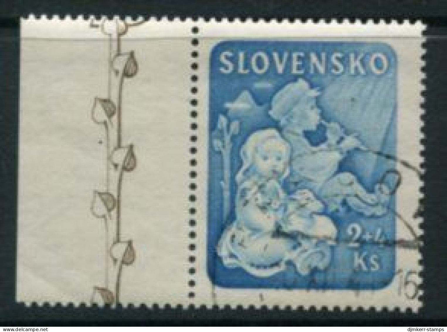 SLOVAKIA 1944 Child Welfare Fund Used.  Michel 155 - Usati