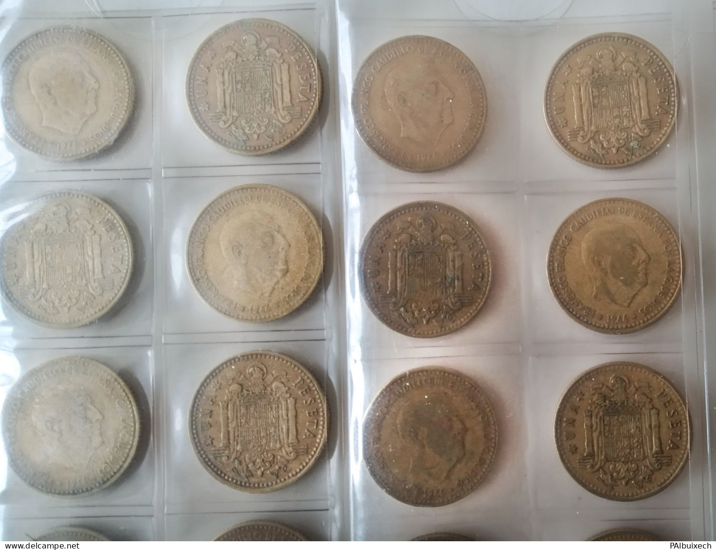 Lote De 26 Monedas De 1 Peseta 1966 *68 - 1 Peseta