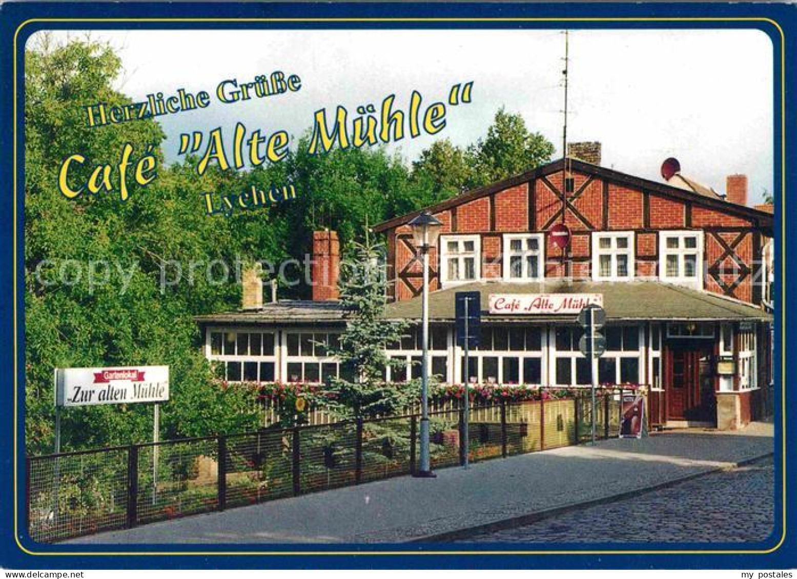 72715890 Lychen Cafe Alte Muehle Lychen - Lychen