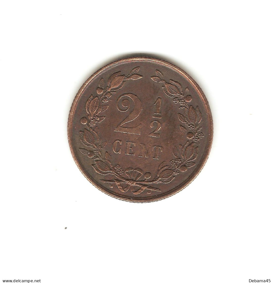 530/ Pays-Bas : 2 1/2 Cent 1884 - 1849-1890 : Willem III