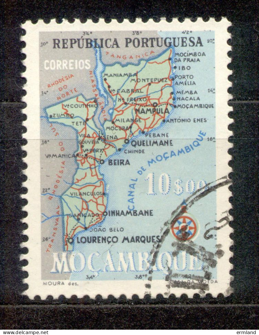 Mocambique Mosambik 1954 - Michel Nr. 447 O - Mozambique