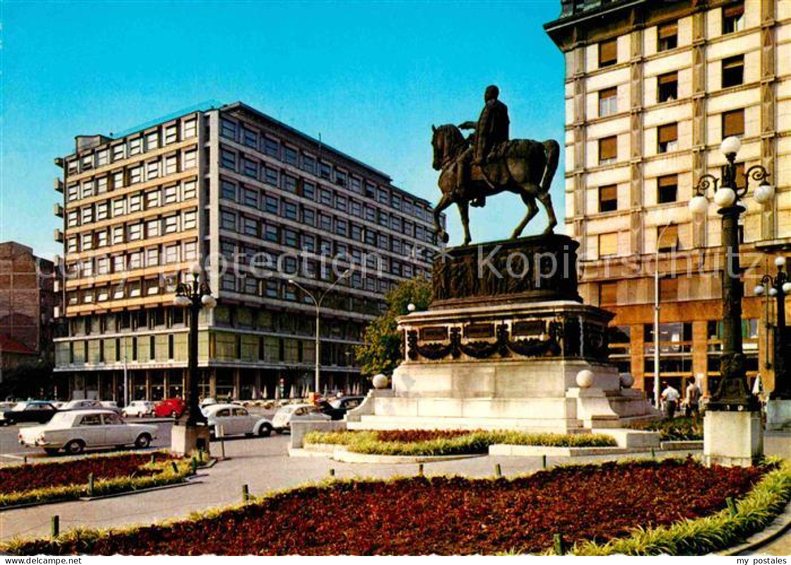 72714570 Beograd Belgrad Denkmal Reiterstandbild Serbien - Serbien