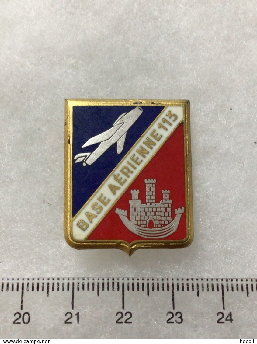 FRANCE AVIATION ARMEE DE L’AIR - Insigne Base Aérienne 113 St Dizier - Luchtmacht