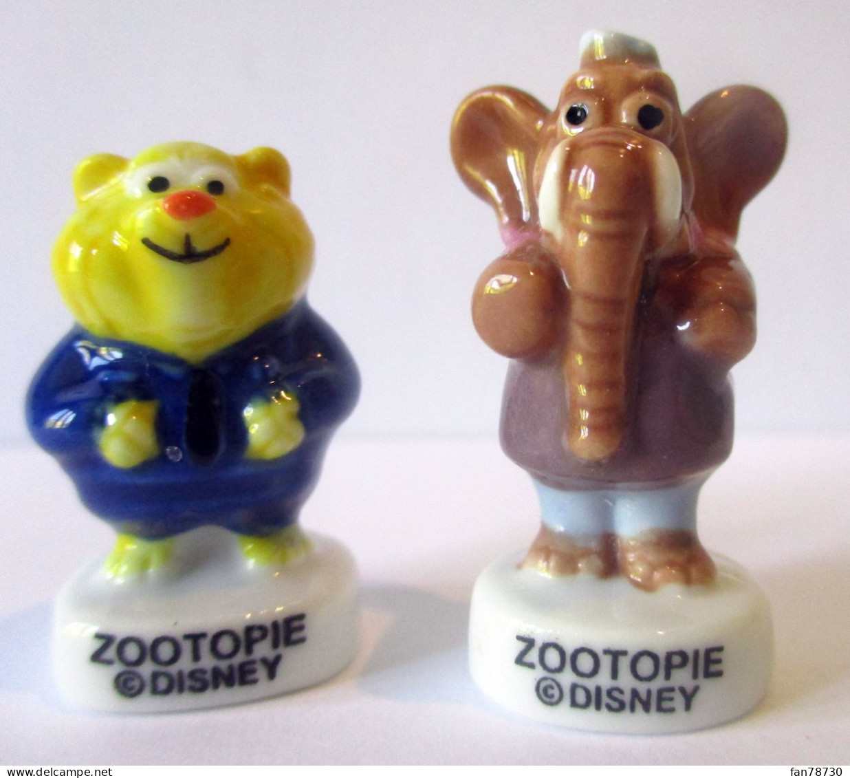 Fèves Brillantes - Zootopie X 2 - Disney - Disney