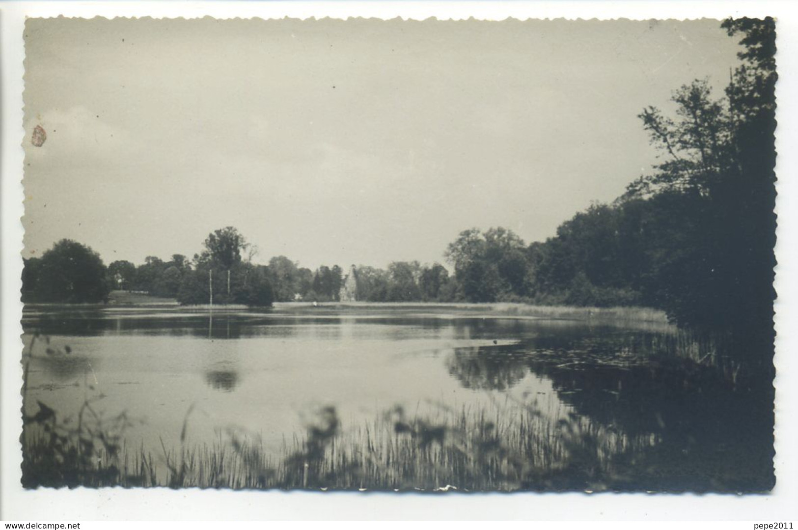 CPA (77 Seine Et Marne) - CHAUMES En BRIE - Joly Coin De Pêche à L'Etang Du Vivier (en 1946) - Peu Commune - Fontenay Tresigny