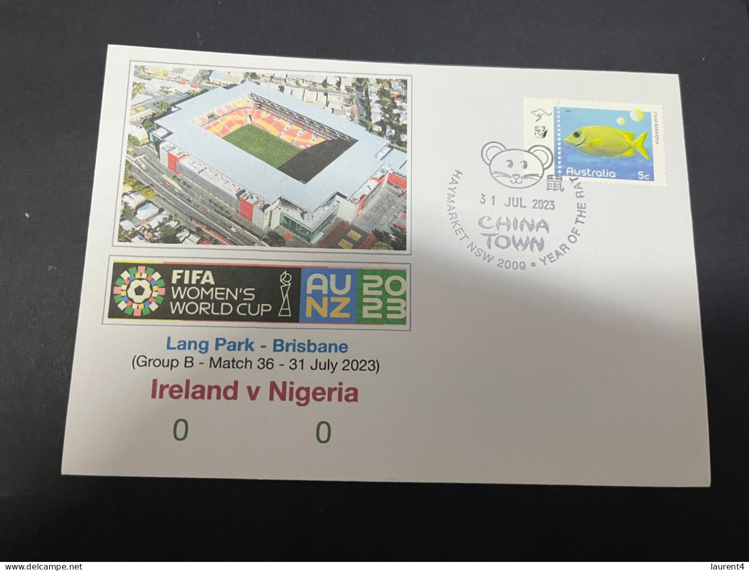 21-2-2024 (4 X 47)  3 Covers - FIFA Women's Football World Cup 2023 - Ireland Matches - Altri & Non Classificati