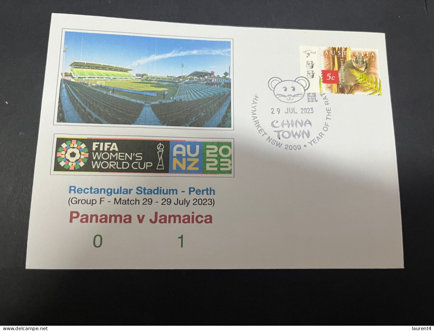 21-2-2024 (4 X 47)  4 Covers - FIFA Women's Football World Cup 2023 - Jamaica Matches - Sonstige & Ohne Zuordnung