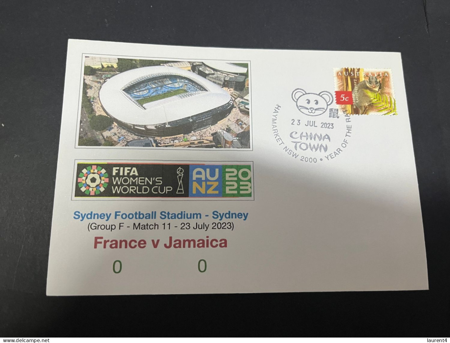 21-2-2024 (4 X 47)  4 Covers - FIFA Women's Football World Cup 2023 - Jamaica Matches - Andere & Zonder Classificatie