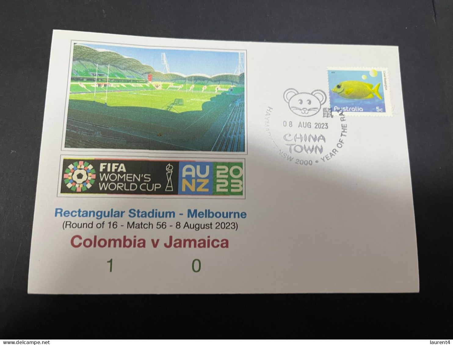 21-2-2024 (4 X 47)  4 covers - FIFA Women's Football World Cup 2023 - Jamaica matches