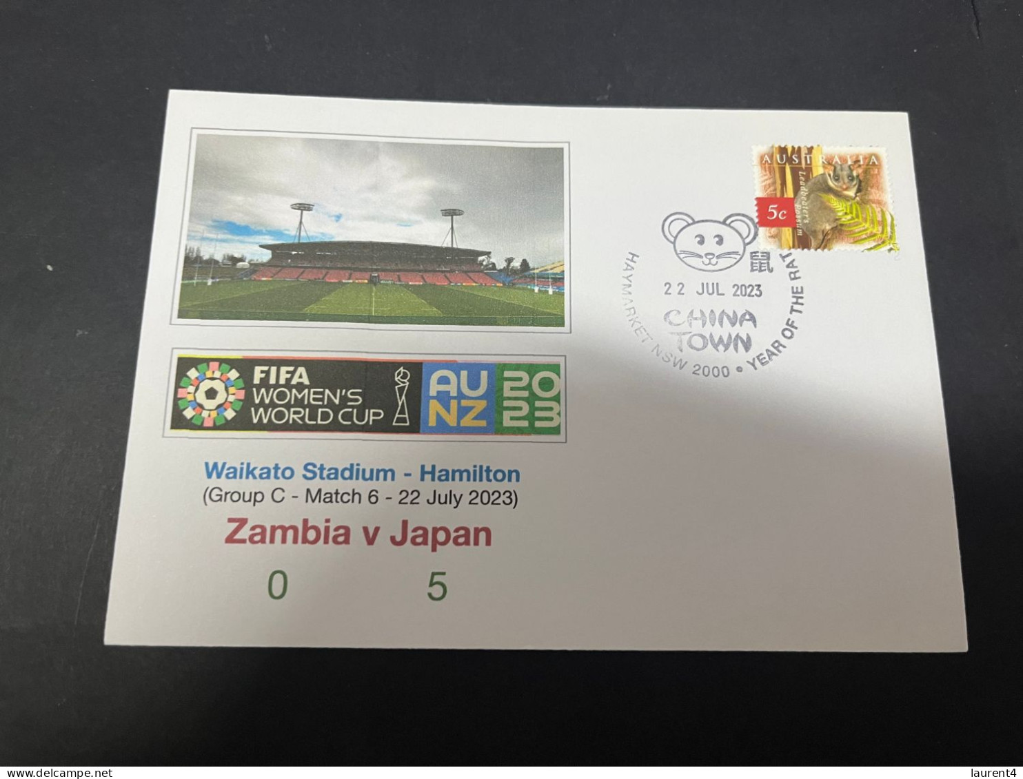 21-2-2024 (4 X 47)  5 Covers - FIFA Women's Football World Cup 2023 - Japan Matches - Other & Unclassified