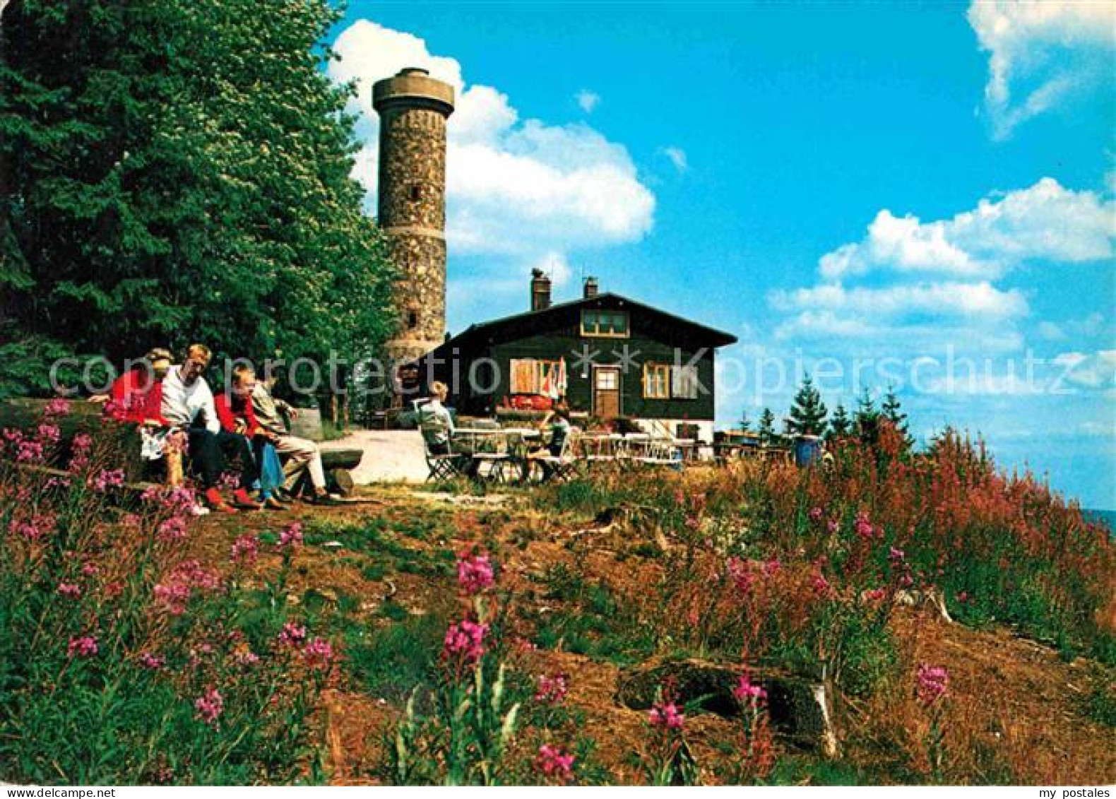 72709418 Herzberg Harz Wanderhuette Grosser Knollen Aussichsturm Herzberg Am Har - Herzberg