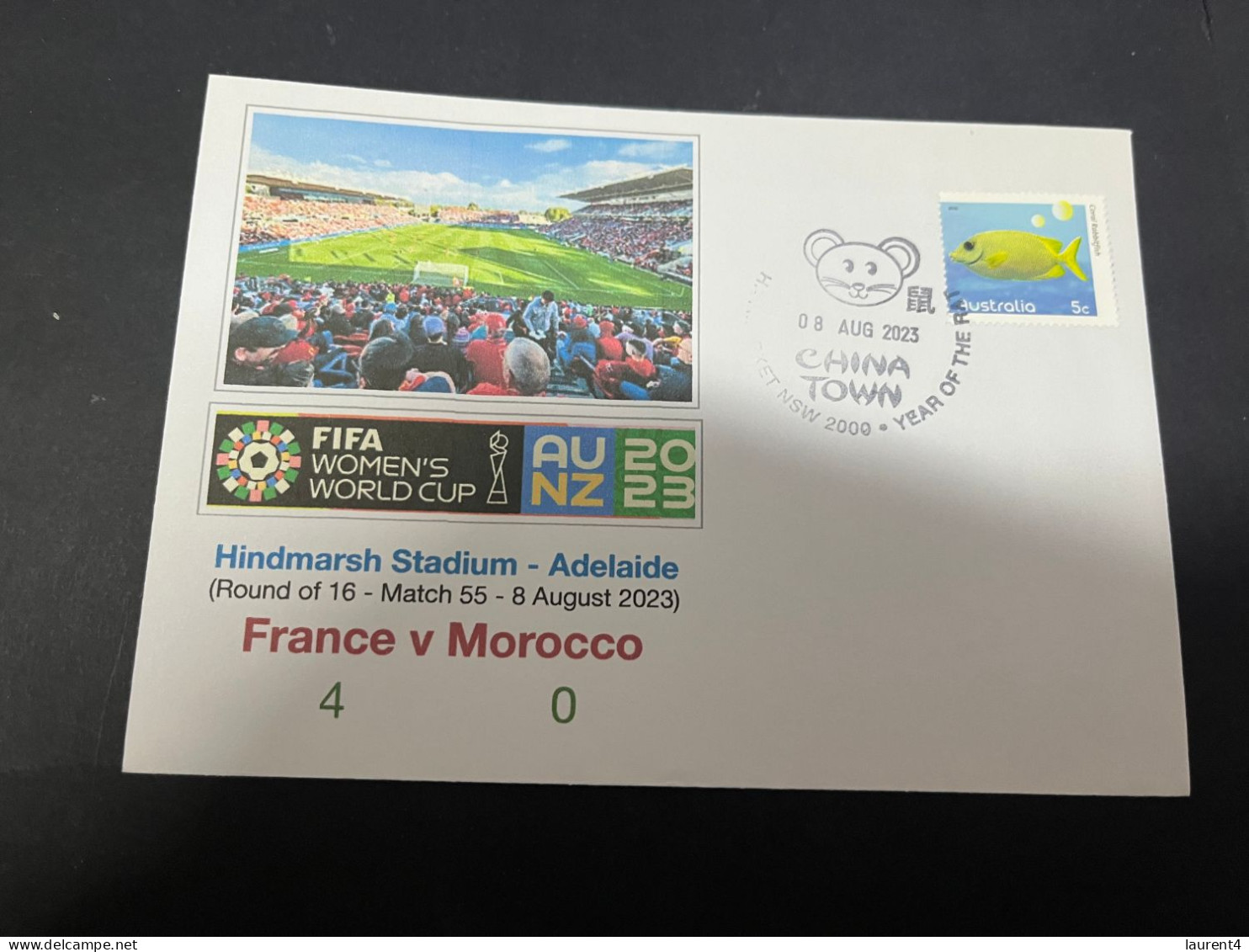 21-2-2024 (4 X 47) 3 Covers - FIFA Women's Football World Cup 2023 - Morocco Matches - Other & Unclassified