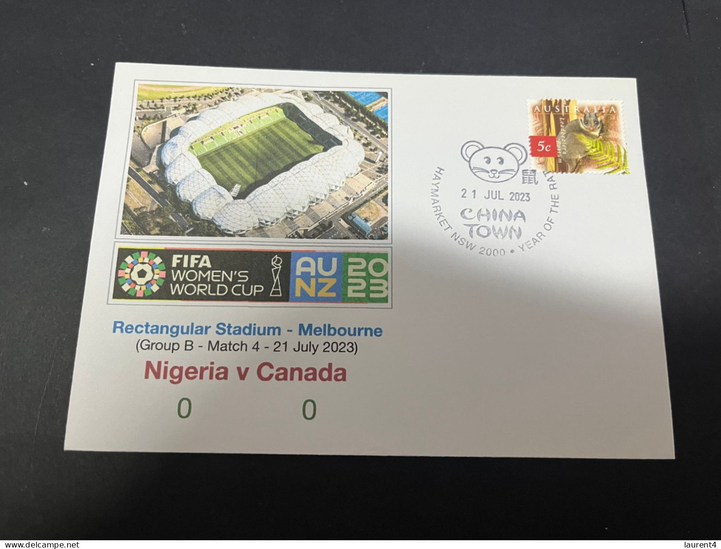 21-2-2024 (4 X 47) 4 Covers - FIFA Women's Football World Cup 2023 - Nigeria Matches - Autres & Non Classés