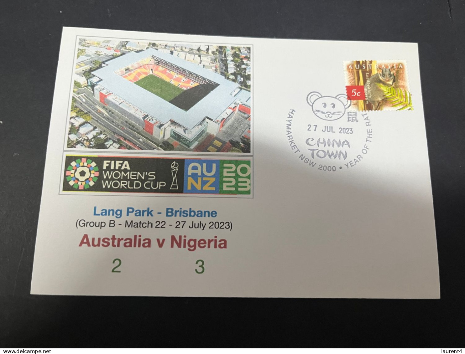 21-2-2024 (4 X 47) 4 Covers - FIFA Women's Football World Cup 2023 - Nigeria Matches - Other & Unclassified