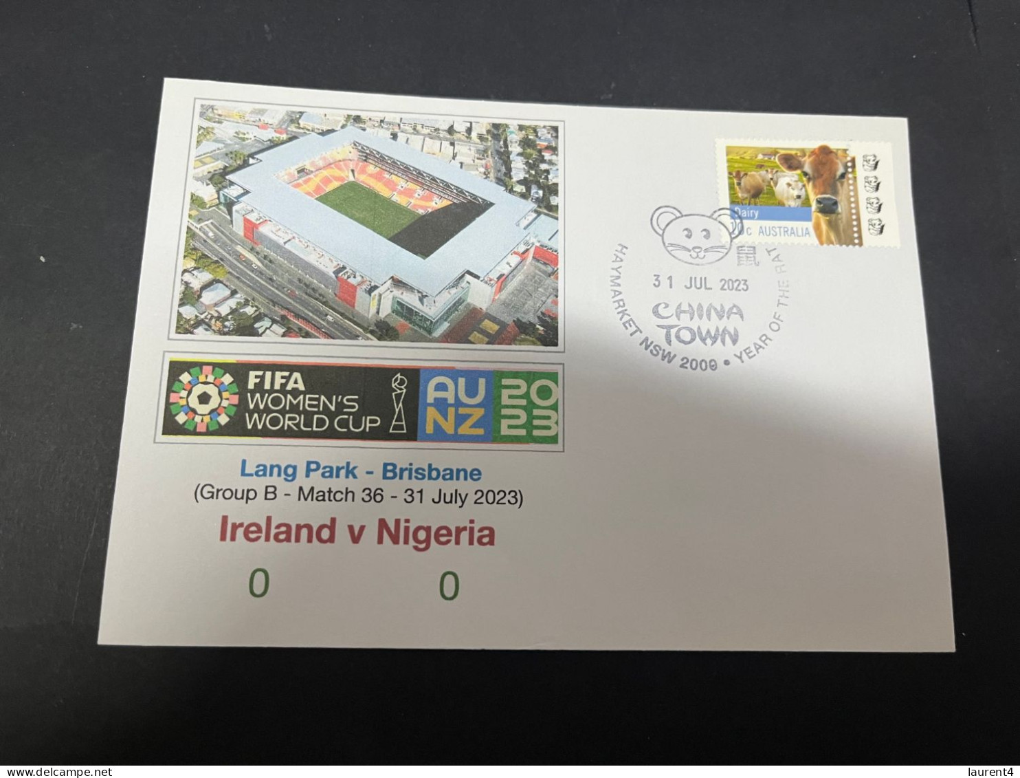 21-2-2024 (4 X 47) 4 Covers - FIFA Women's Football World Cup 2023 - Nigeria Matches - Other & Unclassified