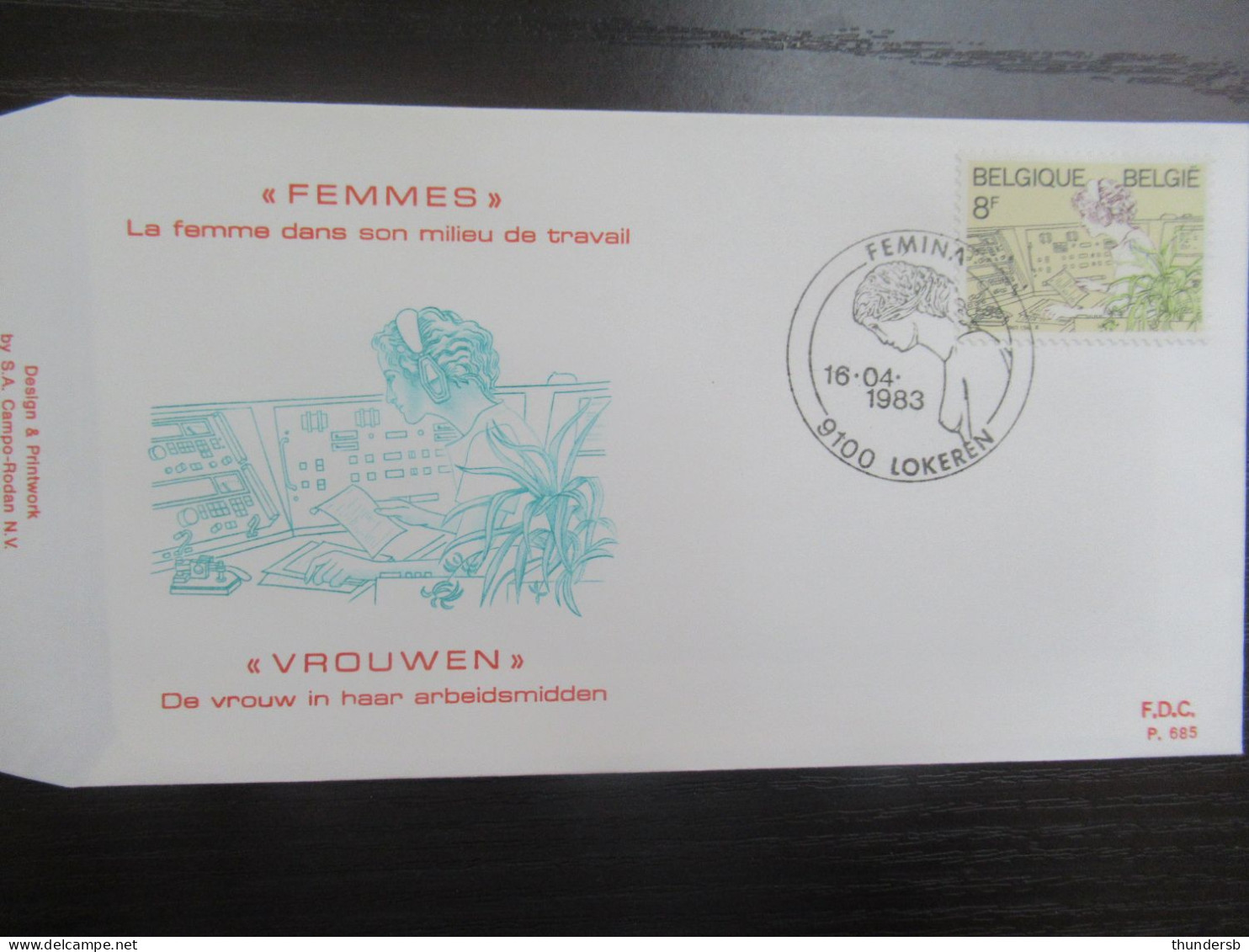 FDC 2086/88 'Vrouwen' - 1981-1990