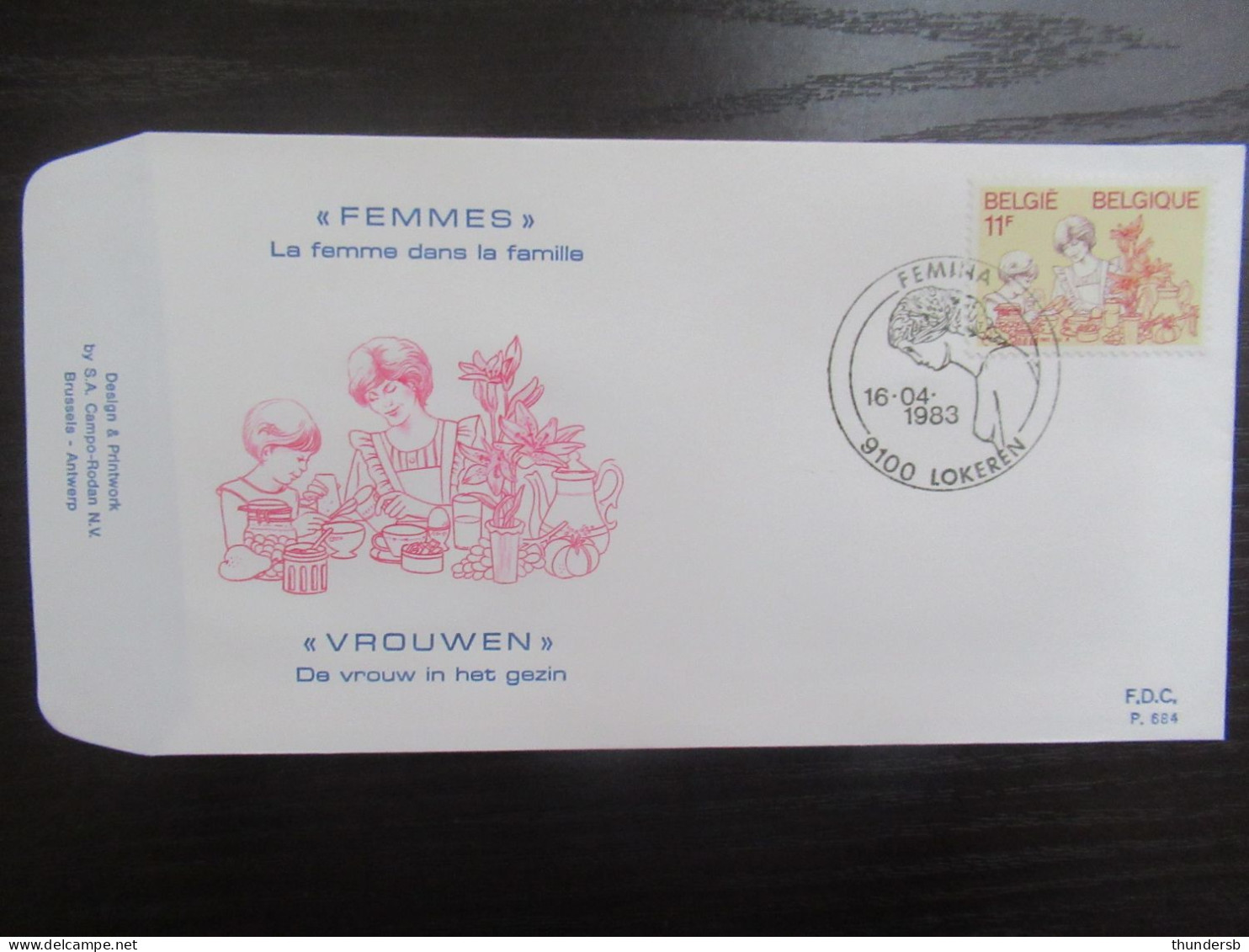 FDC 2086/88 'Vrouwen' - 1981-1990