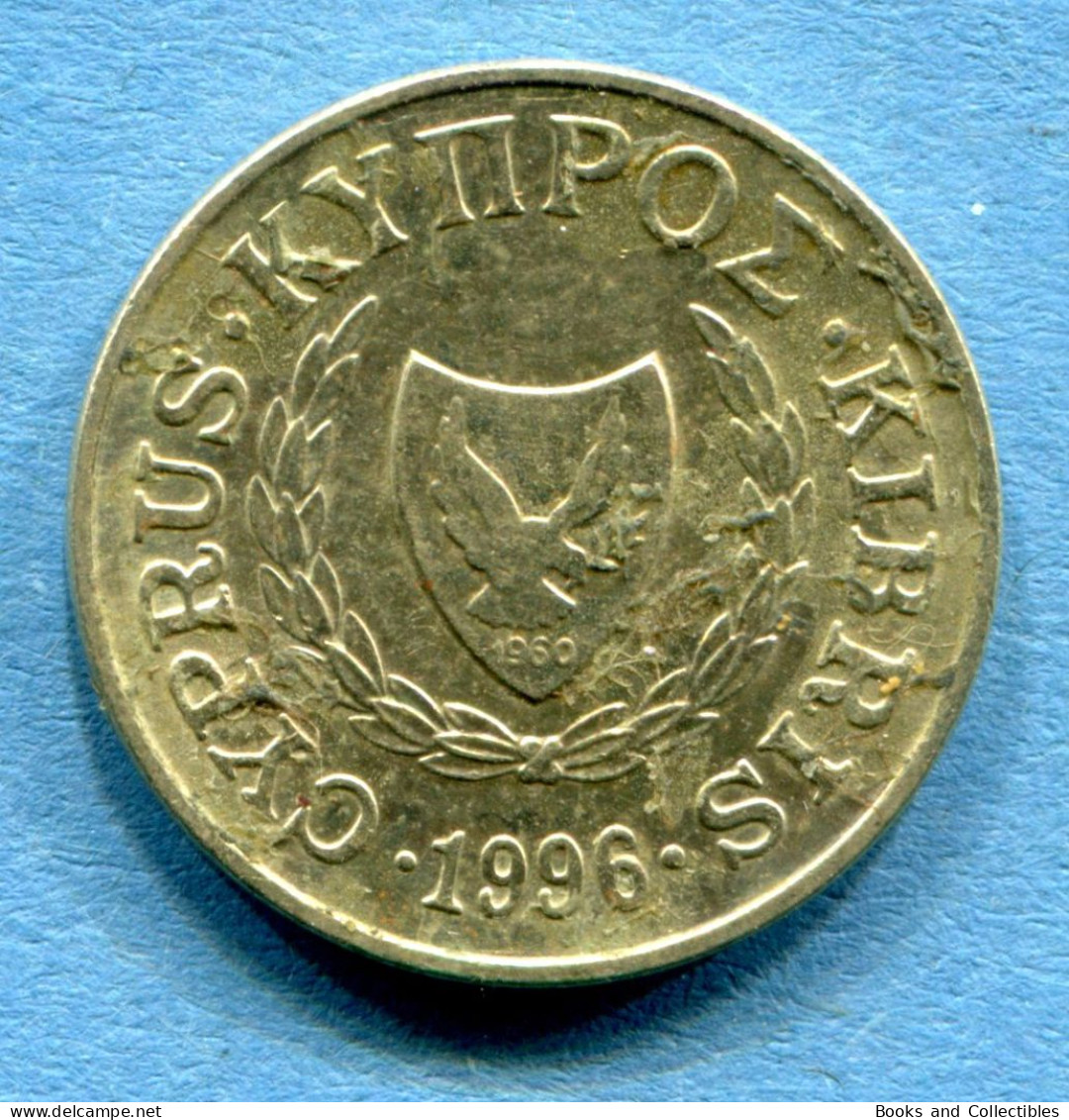 CYPRUS - 2 Cents 1996 - Diameter: 19 Mm  KM# 54.3 * Ref. 0038 - Chypre