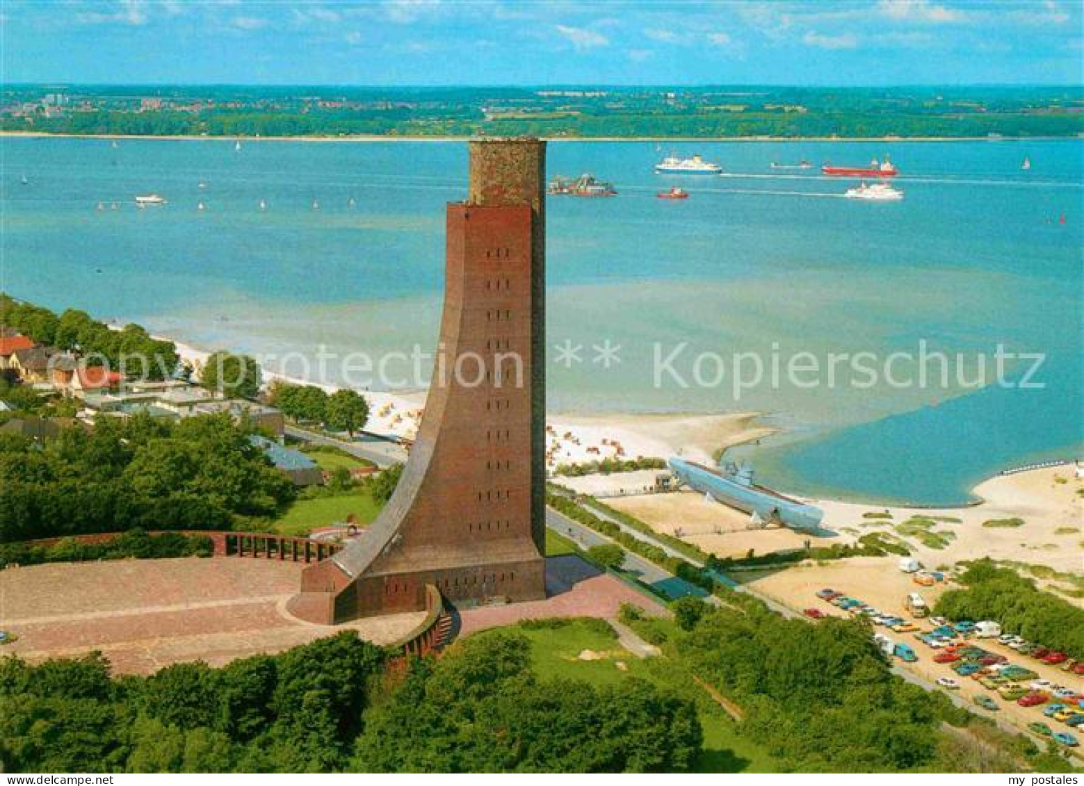 72707864 Laboe Fliegeraufnahme Marine Ehrenmal Laboe - Laboe