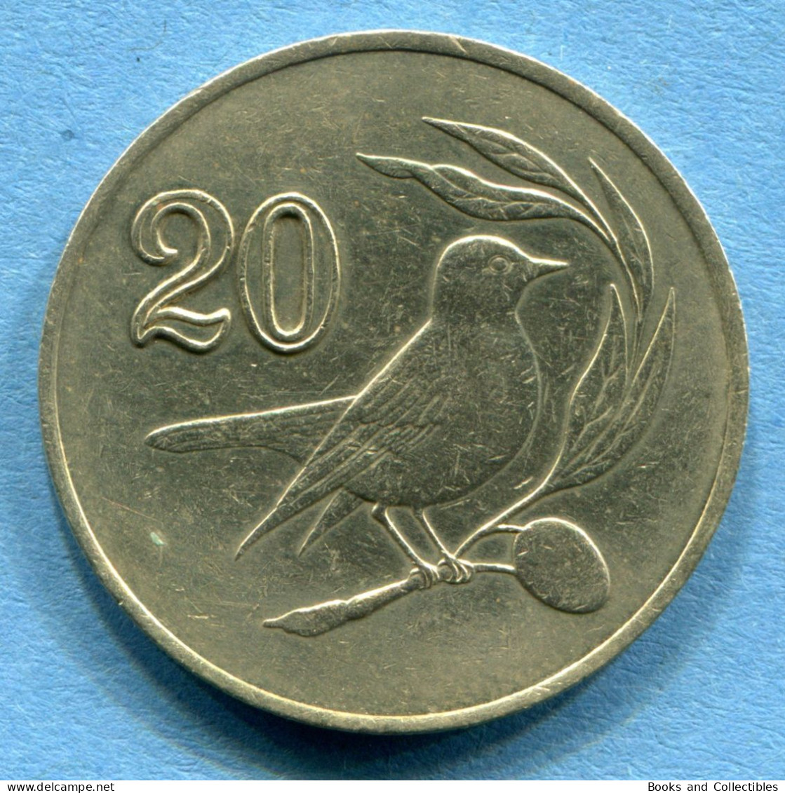 CYPRUS - 20 Cents 1985 - KM# 57.2 * Ref. 0042 - Chypre