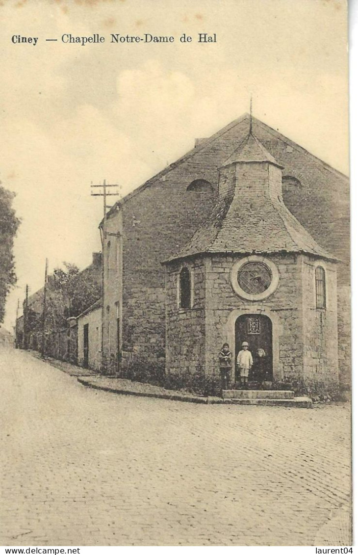 CINEY.  CHAPELLE NOTRE DAME DE HAL - Ciney