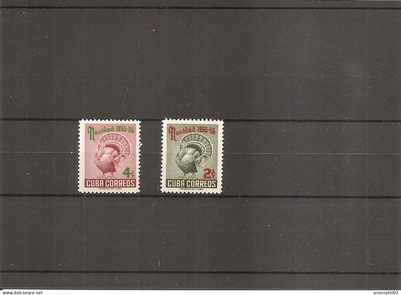 Cuba - Noel - Dindons ( 431/432 XXX -MNH ) - Unused Stamps