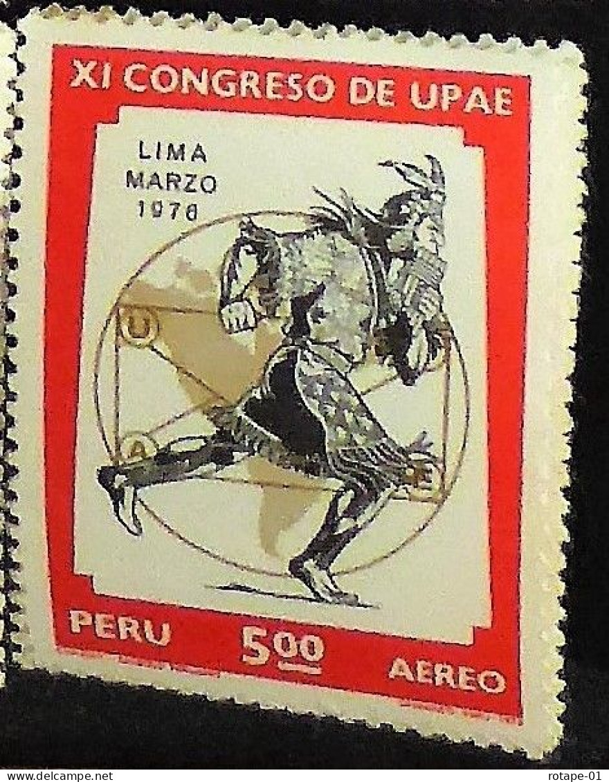 Peru/Pérou  1976  YT N°PE A410 Messager Chasqui  - N** Cote 1.10€ - Pérou