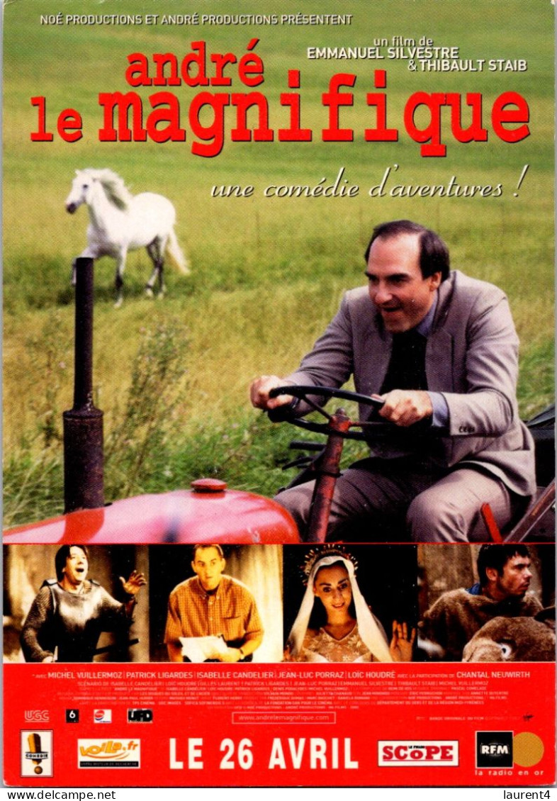 21-2-2024 (4 X 50) France - Movie - Andé (famer) Le Magnifique - Sonstige & Ohne Zuordnung