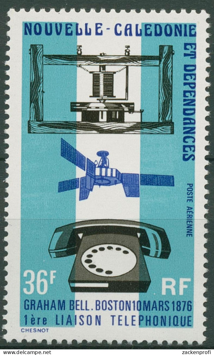 Neukaledonien 1976 100 Jahre Telefon 578 Postfrisch - Nuevos