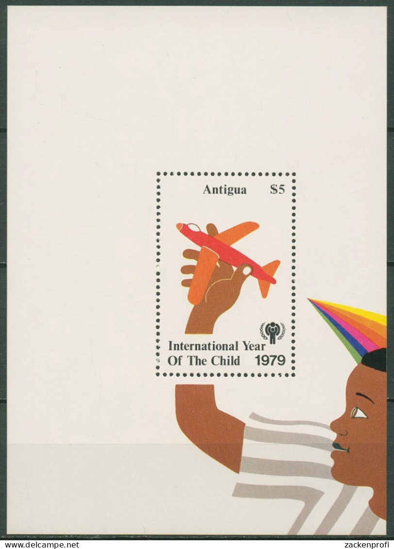 Antigua 1979 Jahr Des Kindes Block 42 Postfrisch (C97211) - 1960-1981 Autonomie Interne