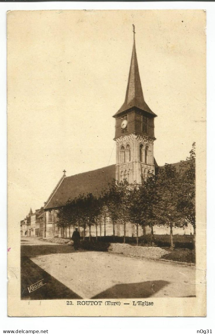 27 - ROUTOT - L'Eglise - C - Routot