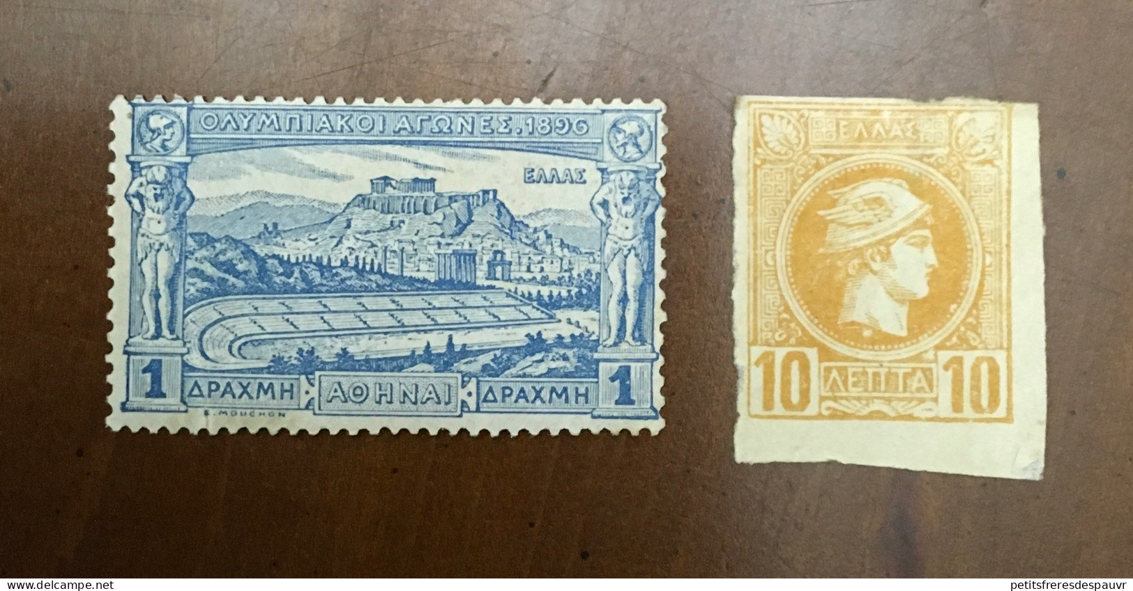 GREECE Yvert 80 & 109 Neufs Avec Charnière MH* -  Cote 117E - Neufs