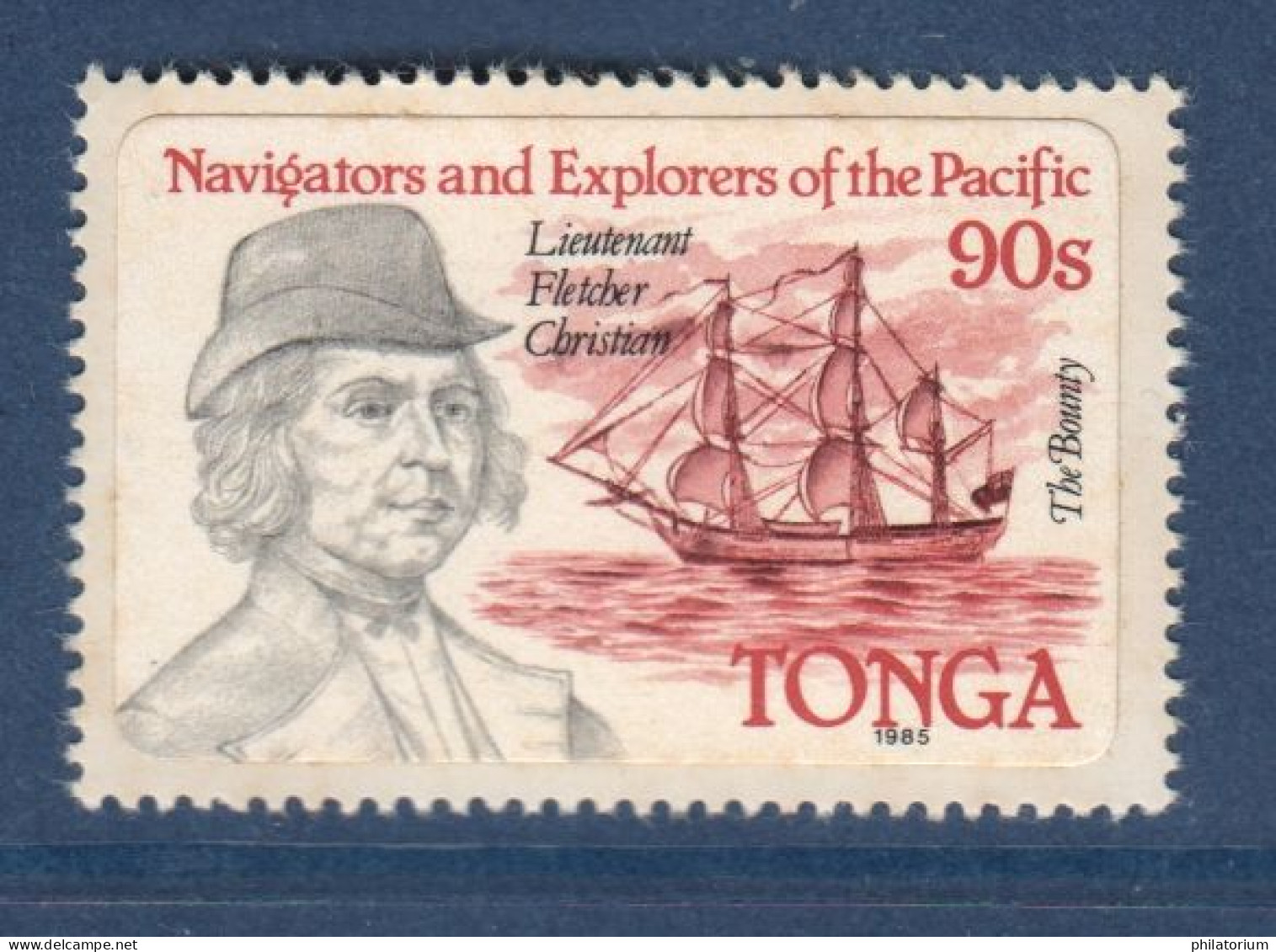 Tonga, **, Yv 591, Mi 907, SG 898, Fletcher Christian Et Le Bounty, - Tonga (1970-...)