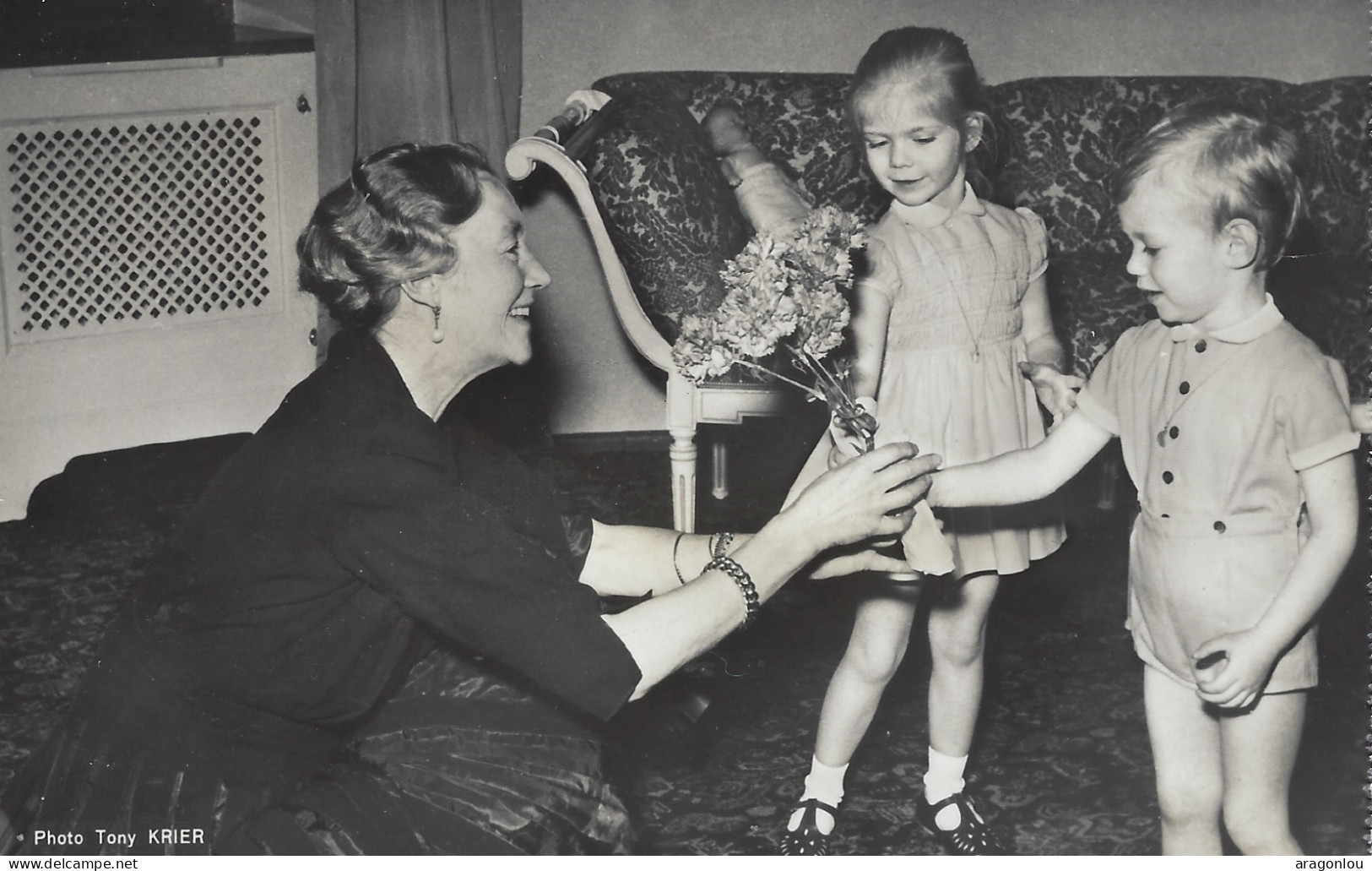 Luxembourg - Luxemburg -  S.A.R. Madame La Grande-Duchesse De Luxembourg , La Princesse Marie-Astrid Et Le Prince Henri - Famiglia Reale