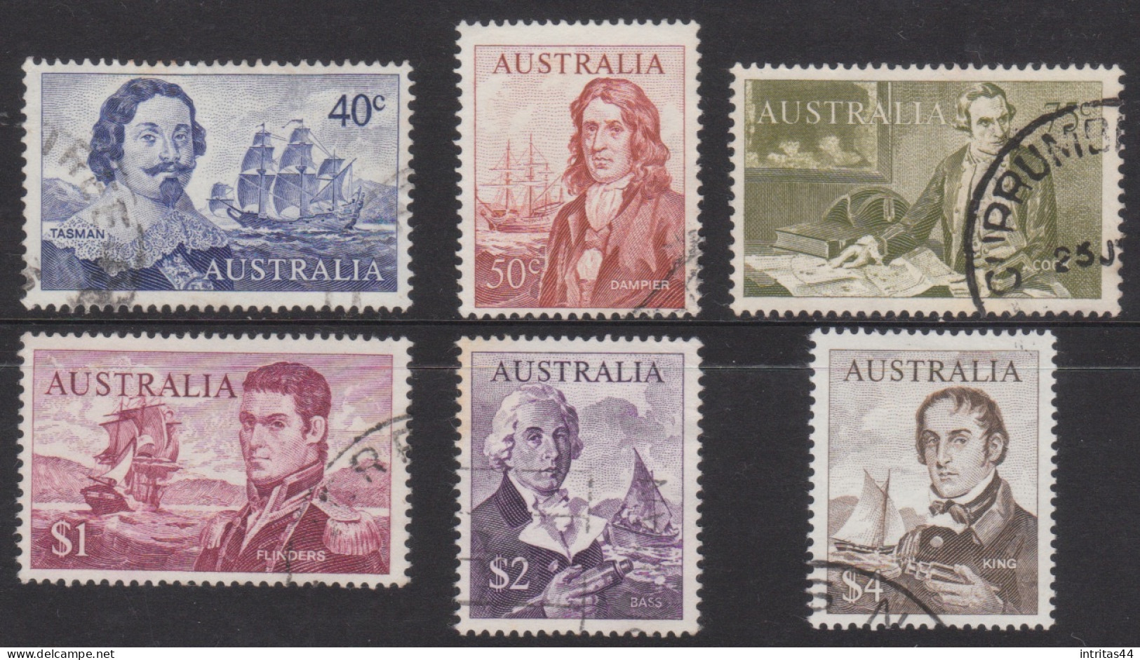 AUSTRALIA 1966 " NAVIGATORS  " SET VFU. - Gebraucht