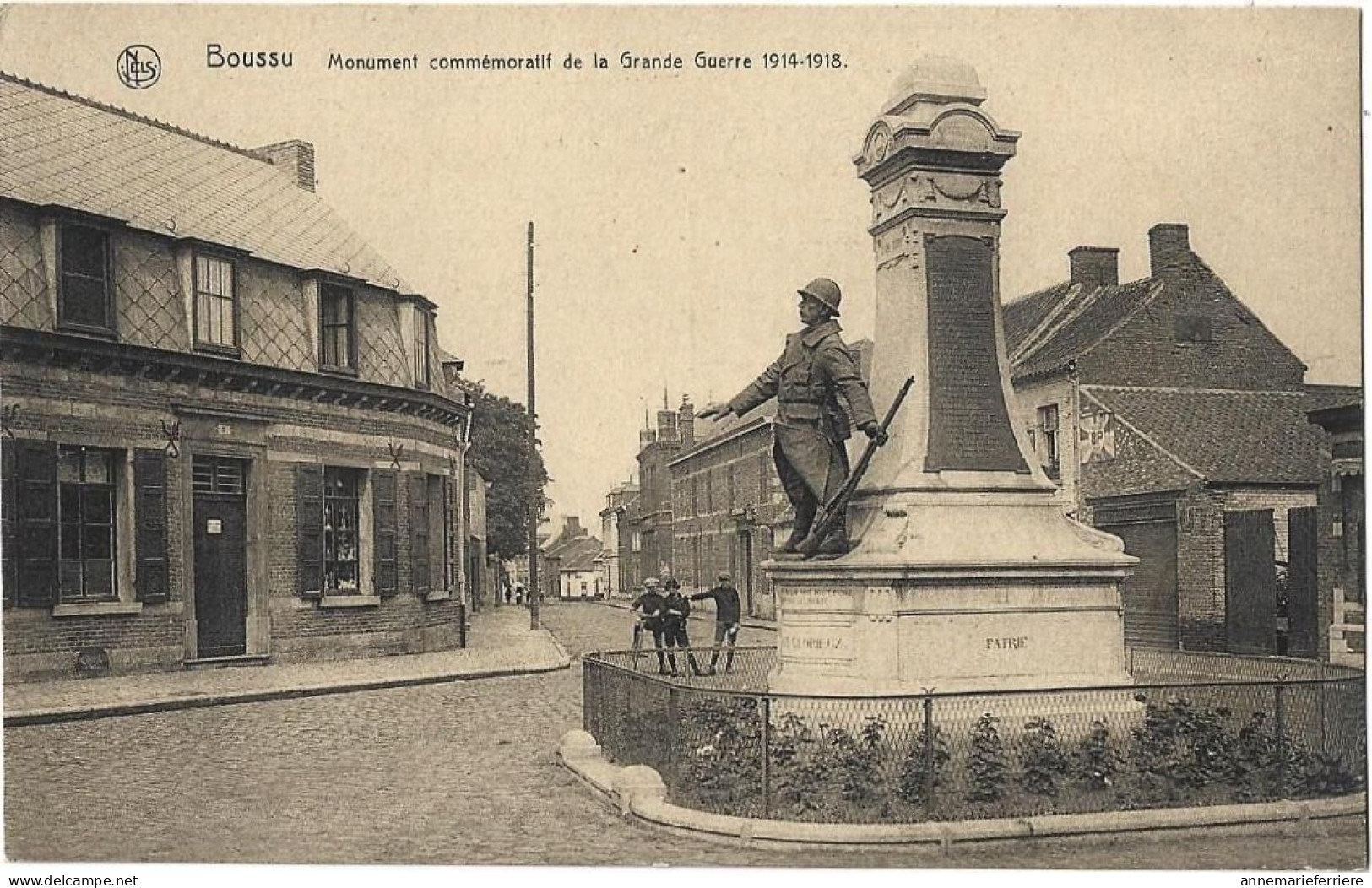 Boussu : Monument Commémoratif De La Grand Guerre 1914-1918 - Boussu