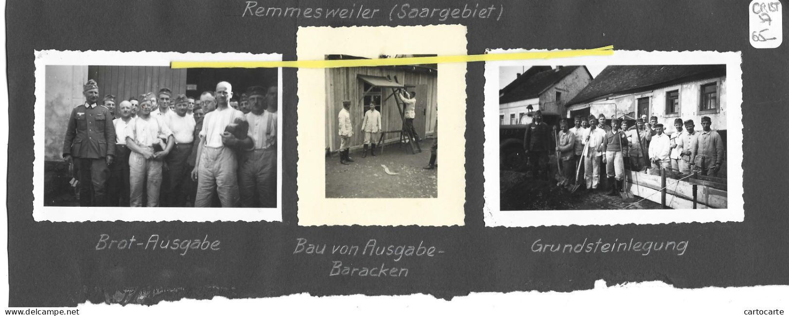 ALL 088 0224 WW2 WK2 SAARLAND SANKT WENDEL REMMESWEILER  SAARBEWOHNER  VERLASSEN DER HEIMAT  1939 / 1940 - Kreis Sankt Wendel