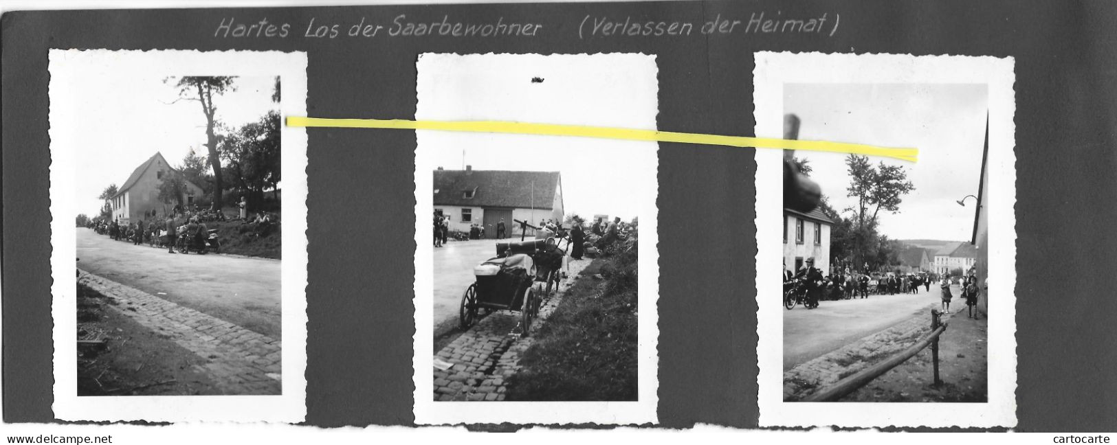 ALL 088 0224 WW2 WK2 SAARLAND SANKT WENDEL REMMESWEILER  SAARBEWOHNER  VERLASSEN DER HEIMAT  1939 / 1940 - Kreis Sankt Wendel