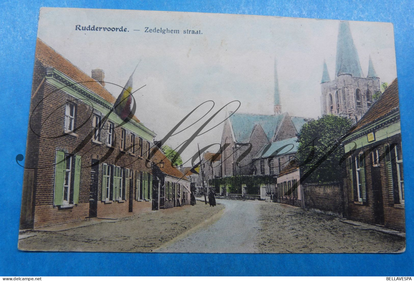 Ruddervoorde Zedelgemstraat Feldpost 15/09/1917 -  1914-1918 - Oostkamp