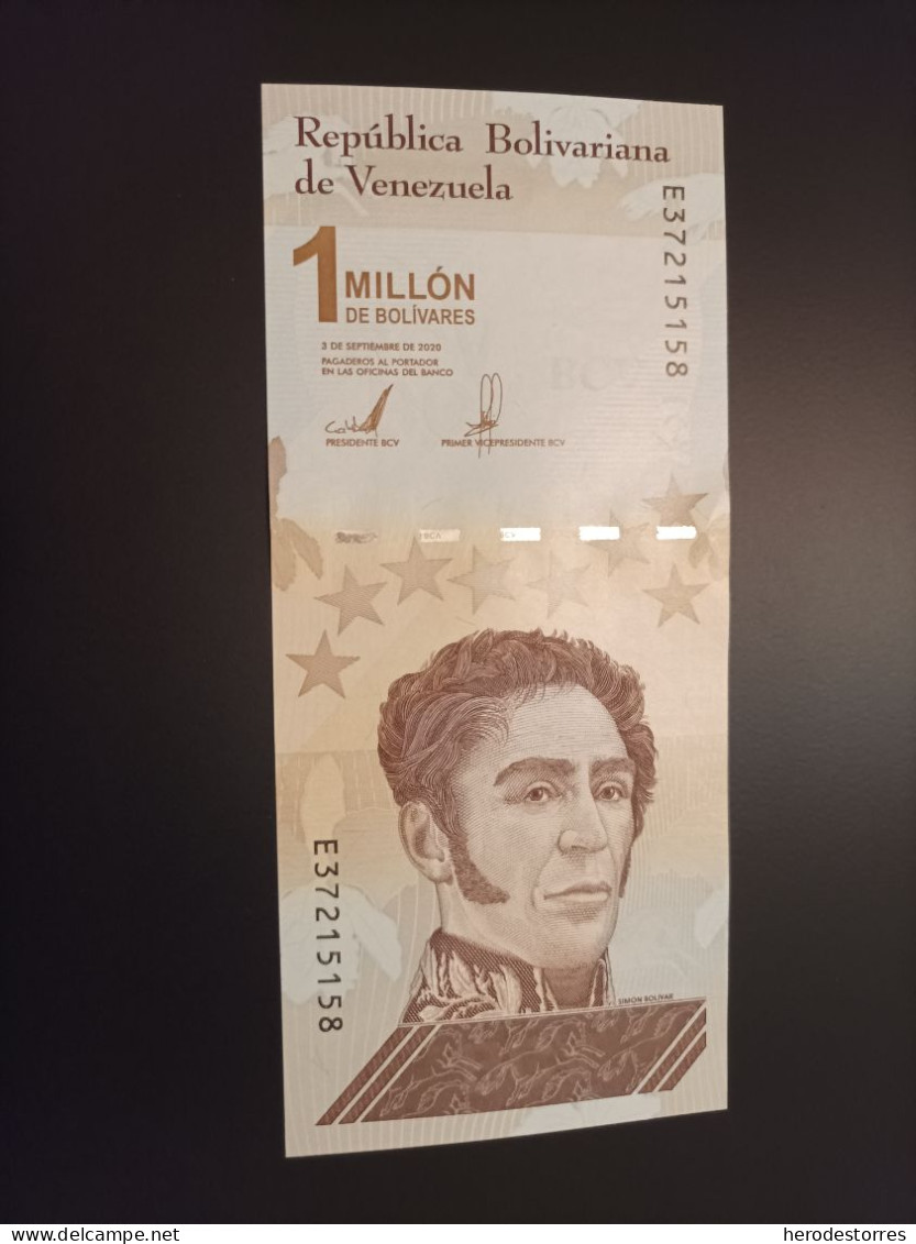 Billete Venezuela 1.000.000 De Bolívares, Año 2020, UNC - Venezuela