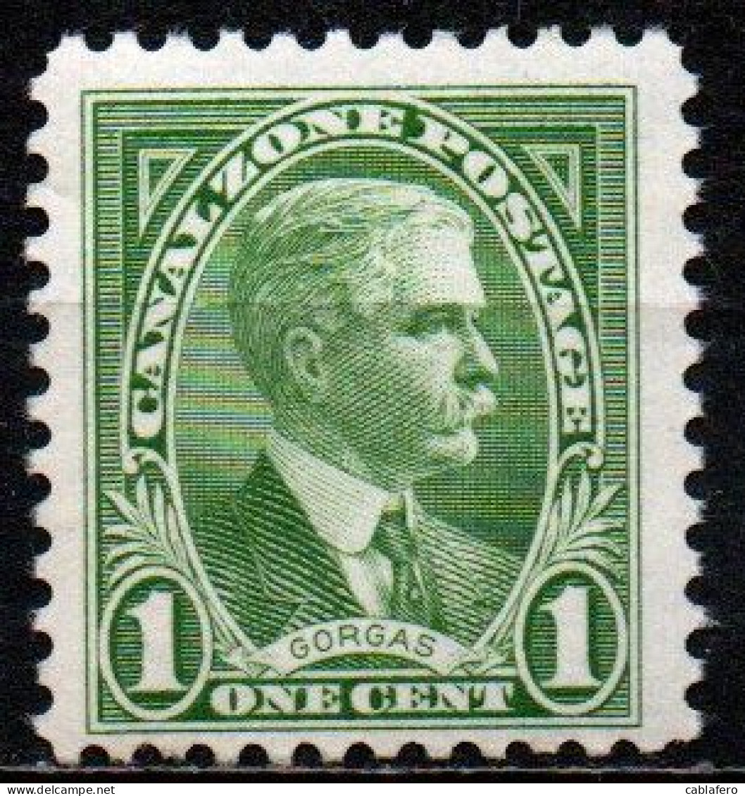 CANAL ZONE - 1926 - Maj. Gen. William Crawford Gorgas - MNH - Zona Del Canale / Canal Zone