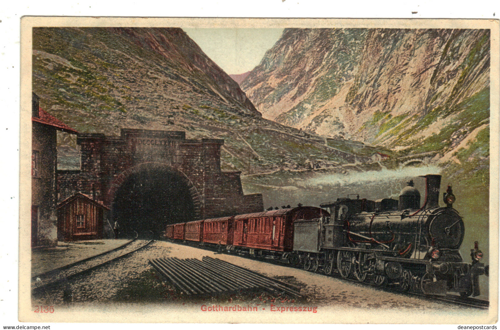 Switzerland - Gotthardbahn Railway Engine - Sammlungen & Sammellose